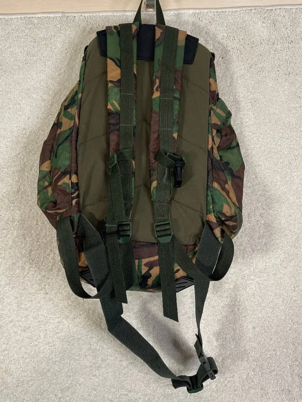 Vintage Wynnster DPM Camo Backpack Mens One Size Hiking Camping Rucksack Outdoor